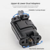 Foldable Dual Hooks Adapter for Dji Pocket 3 - Protective Case Bracket - Top-Down View