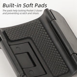 Foldable Dual Hooks Adapter for Dji Pocket 3 - Protective Case Bracket