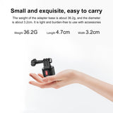 Magnetic Base Action Camera Adapter - 1 / 4 Inch - 45-Degree Angle