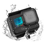 Waterproof Housing Case for Gopro Hero10 / 9 with Mount and Screw - 50m - Front View