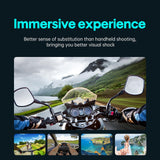 Neck Camera Holder for Hands-free Vlogging and Fpv Recording - Rear View
