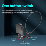 Neck Camera Holder for Hands-free Vlogging and Fpv Recording - Close-Up Angle