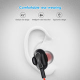 Wireless Bluetooth Earphones with High-fidelity Mic - 5.0 - Black - Extra Image