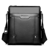 Men Pu Leather Shoulder Bag Leisure Style - Side View