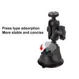 Selfie Stick Kit with Dual Leg and Single Suction Cups - Close-Up Angle
