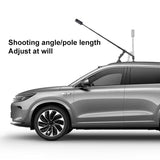 Selfie Stick Kit with Dual Leg and Single Suction Cups - Low Angle