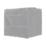 Water Tank Sunscreen Dust Cover - 1000l Capacity 210d Oxford Cloth - Black - Front View