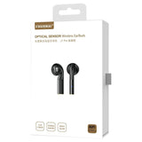 Wireless Bluetooth 5.0 Earphones - J1 Pro - Black - Low Angle