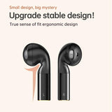 Wireless Bluetooth 5.0 Earphones - J1 Pro - Black - Extra Image