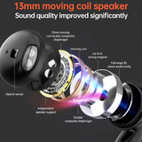 Wireless Bluetooth 5.0 Earphones - J1 Pro - Black - Extra Image