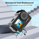 Universal Cold Shoe Adapter for Dji Action Camera - Rear View