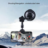 Articulating Magic Arm with Suction Cup Phone Mount 4.5 - 7.2 Inch Phones - 45-Degree Angle