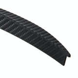 2 Pcs 45Cm Car Stickers Rubber Large Round Arc Strips Universal Fender Flares Wheel Eyebrow Decal Sticker Eyebrow Car-Covers Black Striped Round Arc Strips - 45 X 2Cm