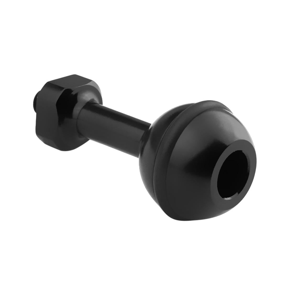 Universal 1 / 4 Ball Adapter for Action Cameras - Compatible with Gopro Insta360 Dji and More - 2.5cm Diameter - Black