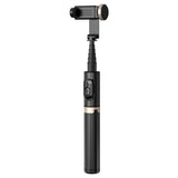 Reinforced Bluetooth Remote Control Selfie Stick with Hidden Design - Black - Extra Image