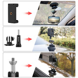 Aluminum Alloy Magic Arm with Strong Suction Cup - Close-Up Angle