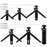 Usb 3 Modes Dimmable Led Ring Light & Pocket Tripod Kit with Cold Shoe Ball Head - 4.7 Inch Diameter - Top-Down View