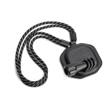 Neck Phone Action Camera Holder - Magnetic Wearable - Side View
