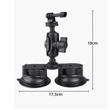 Steel Mount Holder with Tripod Adapter and Safety Buckle