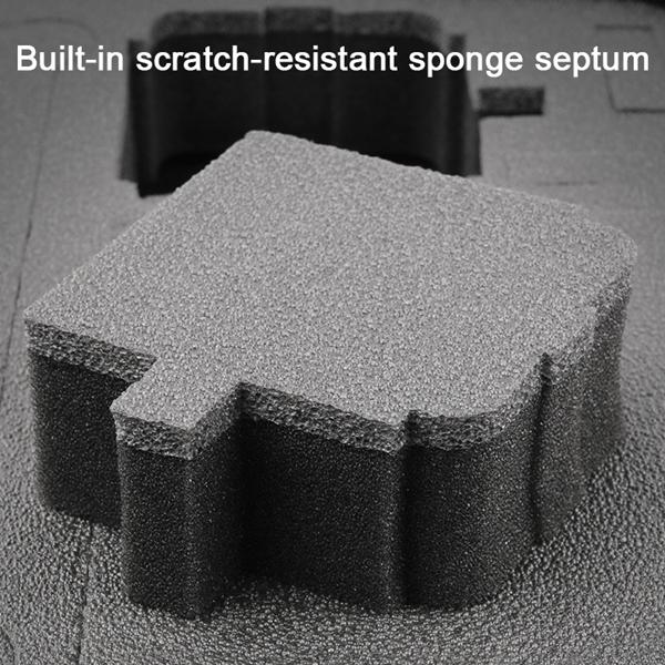 Portable Shockproof Waterproof Case for Dji Action Camera - 17.3 x 12.3 x 6.5 Cm