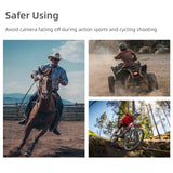 4-piece Silicone Anti-release Plugs for Dji Action 2 - Rear View