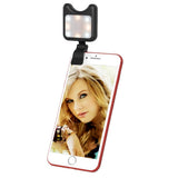 Universal Phone Camera Lens with Selfie Led Light for Smartphones - Front View