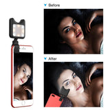 Universal Phone Camera Lens with Selfie Led Light for Smartphones - Extra Image