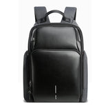 Waterproof Anti-Theft Usb Shoulder Bag - Large Capacity - Black