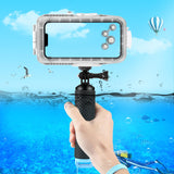 Action Camera Floating Handle Grip - Top-Down View
