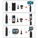 Action Camera Floating Handle Grip - Rear View