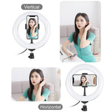 7.9 Led Ring Light with Usb 3 Modes Dual Colour Phone Clamp - Extra Image
