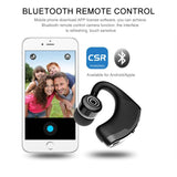 V9 Wireless Bluetooth Headset with Mic for Drivers - Black - Extra Image