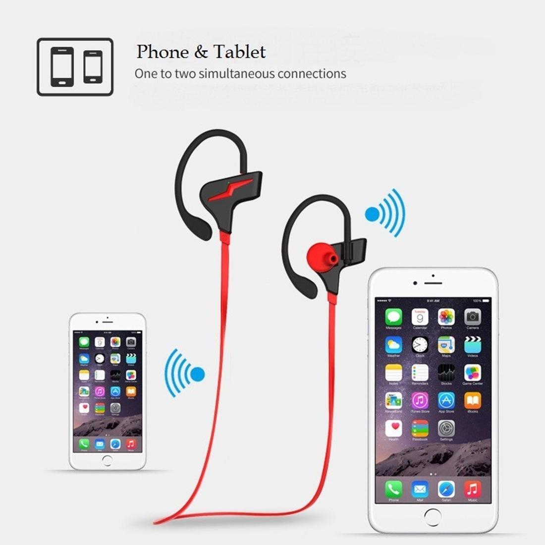 Sport Style Bluetooth 4.1 In-ear Earphone for Iphone - S30 - Black