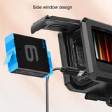 Protective Case with Mount and Screw for Gopro Hero10 / 9 - 45-Degree Angle