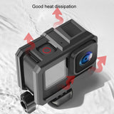 Protective Case with Mount and Screw for Gopro Hero10 / 9 - Rear View