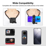 Flexible Neck Mount for Gopro and Smartphones - Adjustable - Close-Up Angle