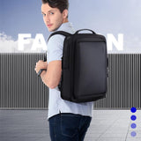Large Capacity Business Laptop Backpack with Usb Port - Breathable & Stylish Black 30x12x44cm - Extra Image