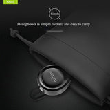Wireless Bluetooth Earphone with Mic - 10m Range - Side View