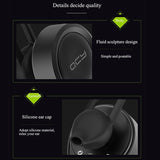 Wireless Bluetooth Earphone with Mic - 10m Range - Close-Up Angle