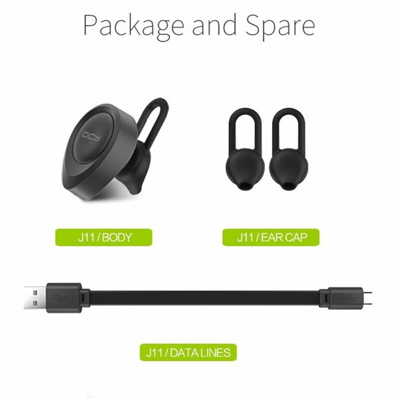 Wireless Bluetooth Earphone with Mic - 10m Range