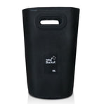 15L Outdoor Portable Folding Sink Pvc Collapsible Bucket - Black