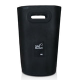 15L Outdoor Portable Folding Sink Pvc Collapsible Bucket - Black