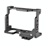 Video Camera Cage Stabilizer For Nikon Z6 / Z7 - Black - Side View