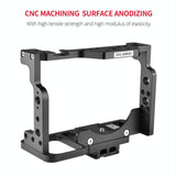 Video Camera Cage Stabilizer For Nikon Z6 / Z7 - Black - Top-Down View