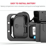 Video Camera Cage Stabilizer For Nikon Z6 / Z7 - Black - Close-Up Angle