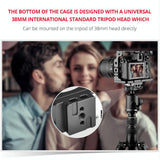 Video Camera Cage Stabilizer For Nikon Z6 / Z7 - Black