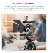Video Camera Cage Stabilizer For Nikon Z6 / Z7 - Black