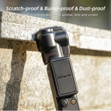 Protective Gimbal Cover for Dji Pocket 3 - Integrated Design - Close-Up Angle