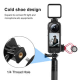 Insta360 X3 Cold Shoe Frame with Adapter and Screw