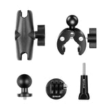 Universal Motorcycle Handlebar Mount for Action Cameras - Extra Image